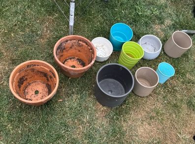 Terracotta pots