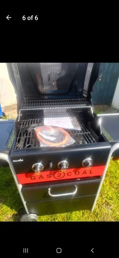 BBQ gas and charcoal