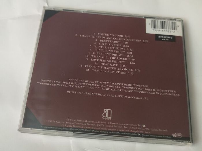 Linda Ronstadt Greatest Hits Cd