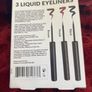 The balm liquid liner trio set brand new full size eyeliner Image 3