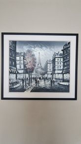 Two oil paintings