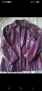 Vintage leather 90s jacket