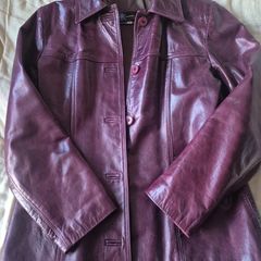 Vintage leather 90s jacket
