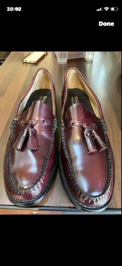 G H Bass loafers