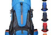 70L Large Camping Hiking Backpack Trekking Rucksack Men Women Outdoor Blue Redd