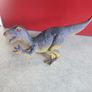 Vintage Green and Yellow T-Rex Tyrannosaurus Rex - Made in China Dinosaur Figure Image 5