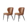 Dining Chairs Set of 2 Forest Green Image 4
