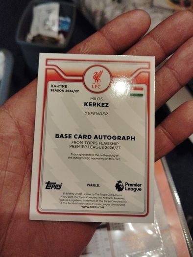 Milos Kerkez signed Autograph