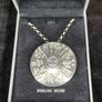 Solvar History of Ireland Sterling Silver Pendant Brooch Necklace Set Boxed Image 2