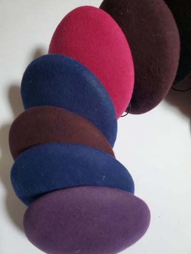 100%wool felt Beret Hat Bases/millinery supplies