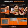 RFID Blocking Men's Genuine Leather Wallet Image 5
