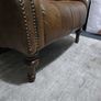 Classic Chesterfield Wingback Armchair Image 3