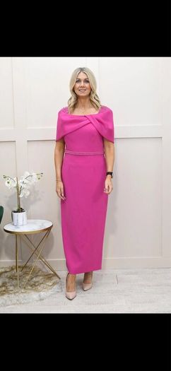 Couture Club Fuchsia Mother of the Bride Dress