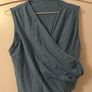 Seraphine Blue Skin to Skin Babywearing Sleeveless Top Size Large (16-18) Image 7