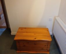 Solid Pine Blanket Chest/Toy Chest