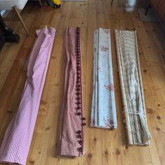 4 large roman blinds