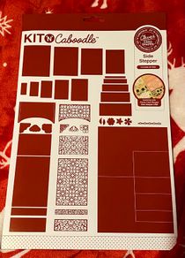 Side stepper card shape cutting die set