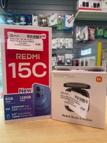 Redmi 15C Green + Redmi Buds 6 Active Black