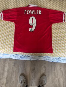 Signed Robbie Fowler Liverpool Jersey 1996/1998
