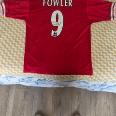 Signed Robbie Fowler Liverpool Jersey 1996/1998