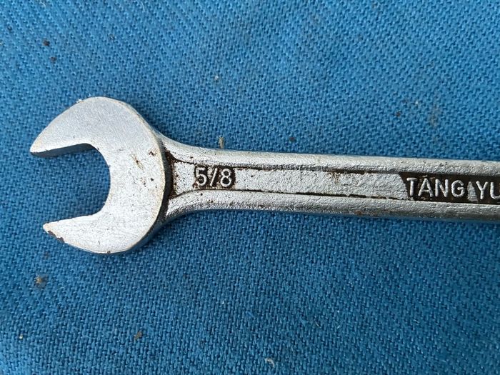Vintage Tang Yugoslavia combination spanner 5/8