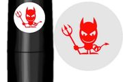 Ball Stamp - Red Devil