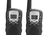 2x Mini Walkie Talkie Children Toy 3 Mile Range Two Way Receiver Electronic toy Radio LCD Flashlight Children Gift for kid