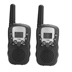 2Pcs Mini Walkie Talkie Children Toy 3 Mile Range Two Way Receiver Electronic toy Radio LCD Flashlight Children Gift for kid