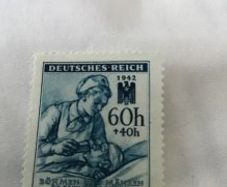 1944 WW2 German stamp