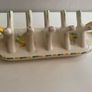 Crown Devon pretty mid 20th century toast rack Image 3
