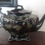 vintage black teapot Image 5