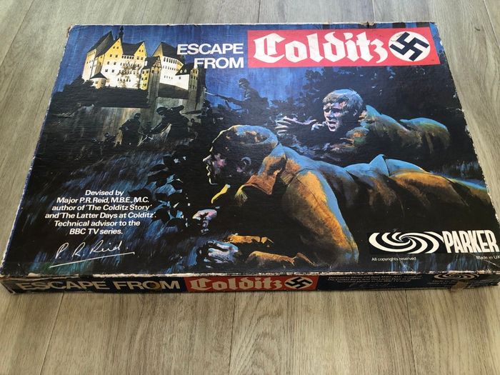 Escape from Colditz Vintage Board Game