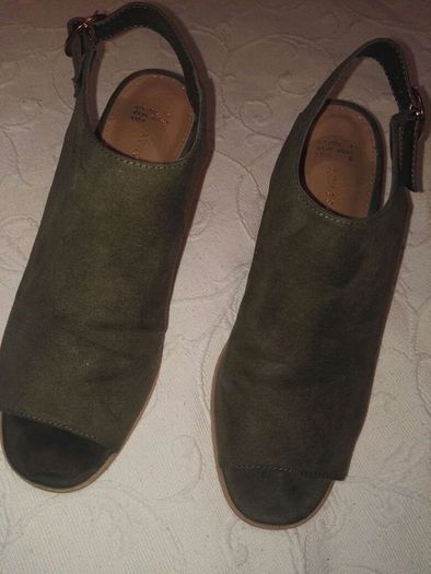 Green Boot Sandals
