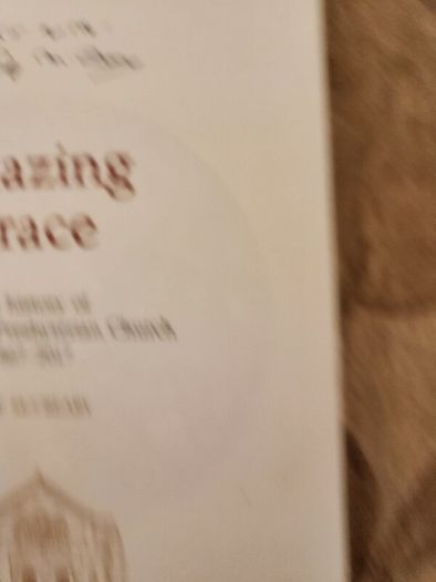 Amazing Grace. The Story Of Whitehouse Presbyterian Church 1867-2017. By Alf Mccreary. Signed First Edition Large Volume Paperback In Good Condition.