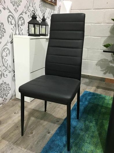 Glass Dining Table + 6 Chairs
