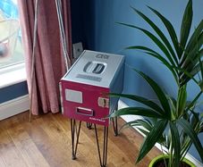Brand new Air Italy Galley Box Airline Plane Atlas Storage Side Table Handmade