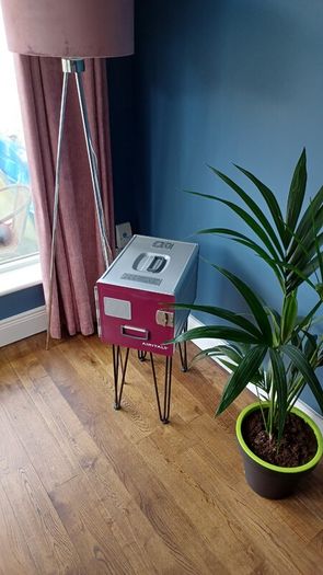 Brand new Air Italy Galley Box Airline Plane Atlas Storage Side Table Handmade