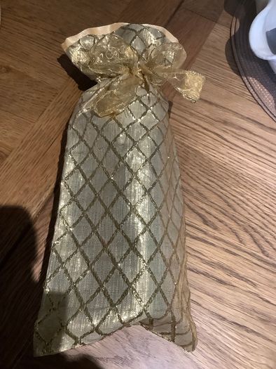 3 Christmas Wine Bottle Bags