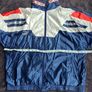 Vintage unisex Puma tracksuit top. L-XL. Puma windbreaker Image 4