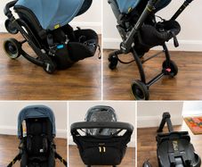 Doona X (with Isofix base, Doona rain cover & Doona Bag)