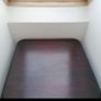 Wooden Table with Cast Iron Base Image 3