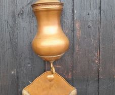 Vintage Copper Decorative Wall Fountain