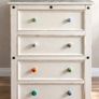 Solid Wood Chest of Drawers Vintage Image 2