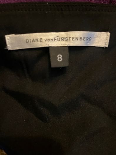 Diane von Furstenburg black/ pink  wrap dress ASO Amy Winehouse
