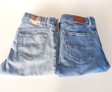 M&S mens blue jeans W32 L30 X 2