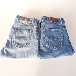 M&S mens blue jeans W32 L30 X 2