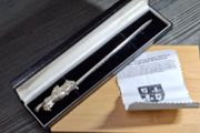 Irish Solid Silver Horse &amp; Jockey Letter Opener