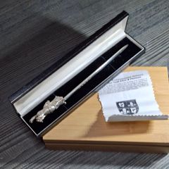 Irish Solid Silver Horse & Jockey Letter Opener