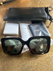 Givenchy Pearl Encrusted Oversized Glasses , NWT