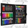 86 Piece Craft and Art Set - Kids Colouring Kit with Crayons and Watercolour Paint (FREE POSTAGE) Image 5